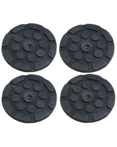 ATEATTDP-LP-CIR-4 image(0) - Atlas Auto Equipment Set of Replacement Round Rubber Lift Pads (4 PCS)