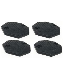 ATEXHP-LP-OCT-4 image(0) - Atlas Auto Equipment Set of Replacement Octagon Rubber Lift Pads (4 PCS)