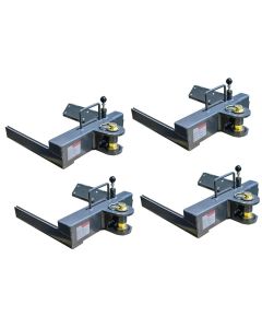 ATEATPK-20807-4 image(0) - Atlas Automotive Equipment Fork Adapter Set For 2-Post Lifts, Adjustable Width (Set of 4)