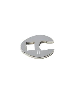 KTI27311 image(0) - K Tool International Wrench 11mm Flare Nut Crowfoot 6 Point 3/8 Drive