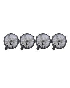 KTI77742-PL4 image(0) - K Tool International 42" Belt Drive Industrial Drum Fan (Pallet of 4)
