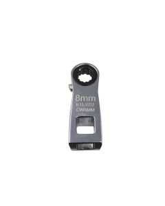 KTIXD2CW8MM image(0) - K Tool International Ratcheting Crowfoot Wrench 8mm 3/8 Inch Drive
