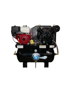 ATEMPAF13G-FPD image(0) - Atlas Automotive Equipment Air Force AF13 Gas 13HP 30 Gallon Air Compressor