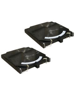 ATEATPK-TURNTABLES image(0) - Atlas Equipment Alignment Turntables w/ Gauge (1 PAIR)