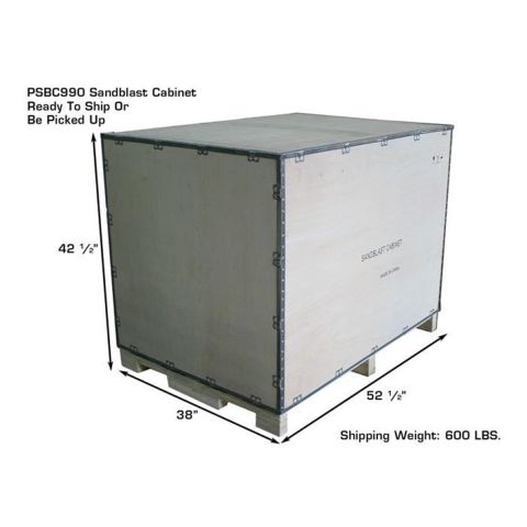 Atlas Equipment Extra Large Pressurized Sandblast Cabinet