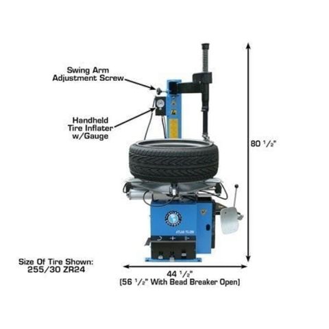 Atlas Automotive Equipment TC289 Extra Large Rim-Clamp Tire Changer