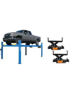 ATEATTD-412-COMBO-FPD image(1) -  Atlas Equipment 412 12,000 lb. 4-Post Lift + RJ6 Rolling Jacks Combo