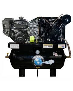 ATEMPAF14G-FPD image(0) - Atlas Automotive Equipment Air Force AF14 Gas 14HP 30 Gallon Air Compressor