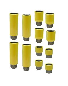 ATEXH-ADPTKIT2 image(0) - Atlas Equipment Atlas 12 Piece Truck Adapter Kit (4 ea 1,25", 2.5", 5") (1.5" Peg)