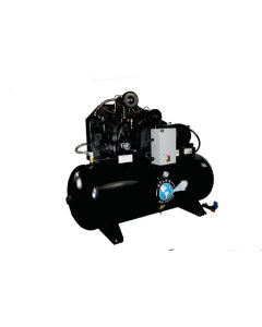 ATEMPAF10-3PH-FPD image(1) - Atlas Equipment 10HP 3Phase 120G Horizontal Air Compressor w/ Plus Package