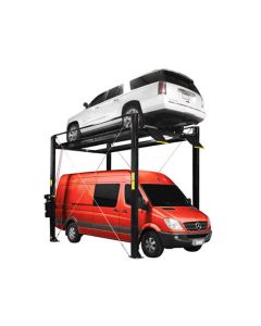 ATEXH-PRO7000ST-FPD image(1) - Atlas Automotive Equipment Garage PRO7000ST 7,000 lb Super Tall 4-Post Lift