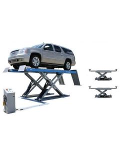 ATEATTD-12ASL-COMBO-FPD image(1) - Atlas Equipment 12ASL Alignment Scissor Lift and RJ-6 Rolling Jacks Combo