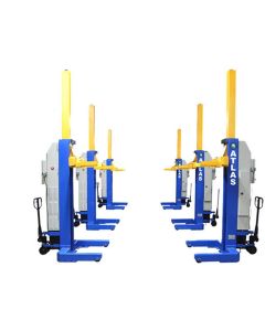 ATEML-6051BC image(0) - Atlas Equipment ALI Certified Battery Powered Mobile Column Lift System 111,000 lb. Capacity