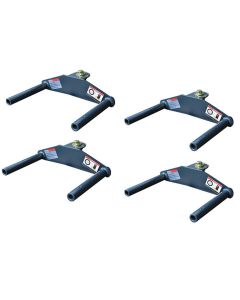 ATEATPK-20806-4 image(0) - Atlas Automotive Equipment Fork Adapter Set For 2-Post Lifts, Fixed Width (Set of 4)