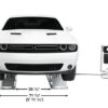 6 pl front view with dodge challenger