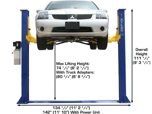 max lift height